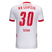 RB Leipzig Benjamin Sesko #30 Fotballklær Hjemmedrakt 2024-25 Kortermet